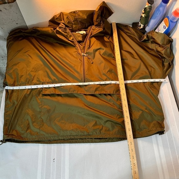 Aerie women’s army green wind jacket pullover raincoat size XL extra large - Picture 7 of 10